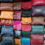 Photo trendy handbags