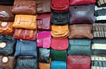 Photo trendy handbags