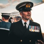 Photo navy dress