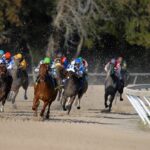 Photo horse racing